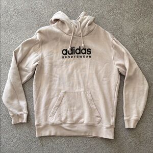 Adidas Women’s All Szn Light Pink Fleece Graphic Hoodie